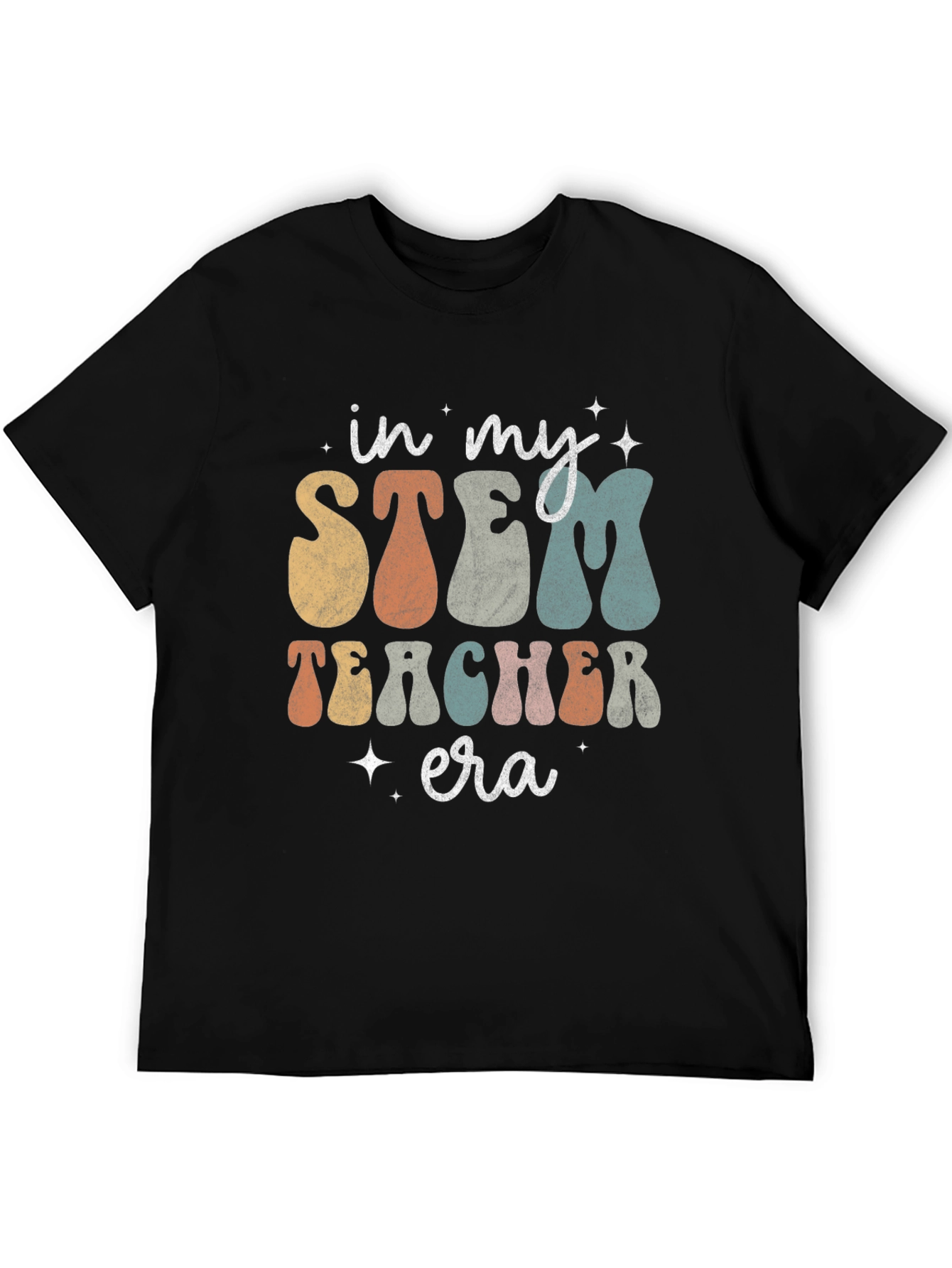 STEM Teacher Era Graphic T-Shirt