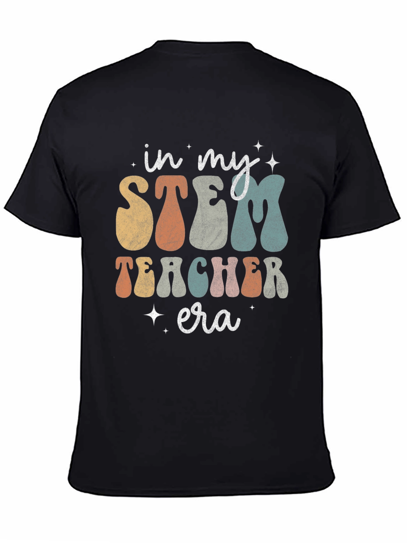 STEM Teacher Era Graphic T-Shirt