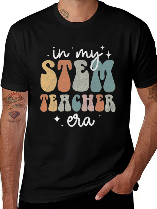 STEM Teacher Era Graphic T-Shirt