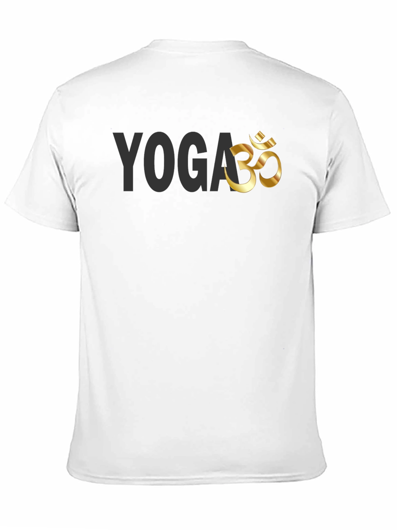 Yoga Om Symbol Graphic Tee - Black