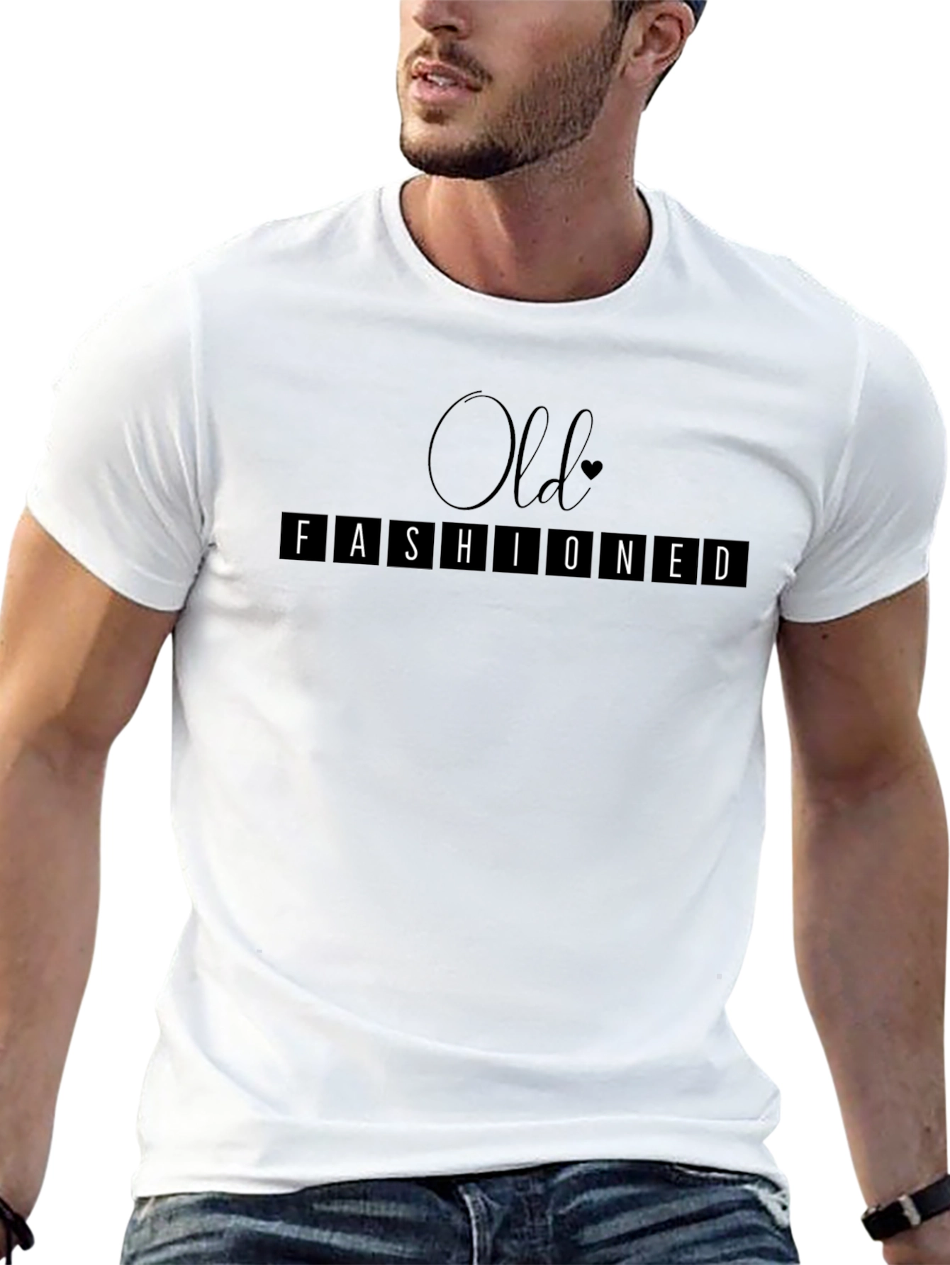 Old Fashioned Graphic Tee - Unisex Crew Neck