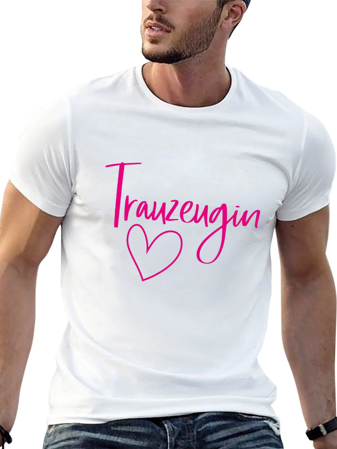 Trauzeugin Heart T-Shirt - Bridal Party Gift
