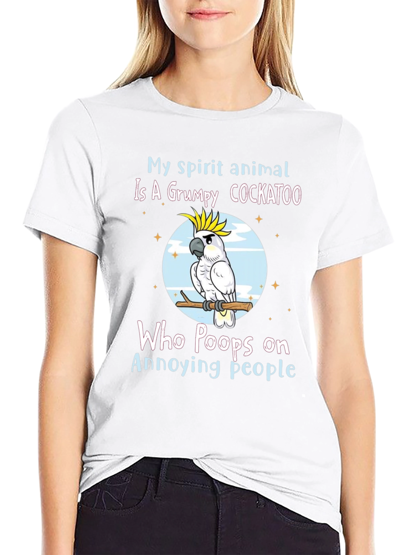 Grumpy Cockatoo T-Shirt: My Spirit Animal Tee