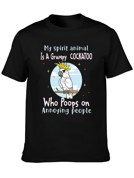 Grumpy Cockatoo T-Shirt: My Spirit Animal Tee