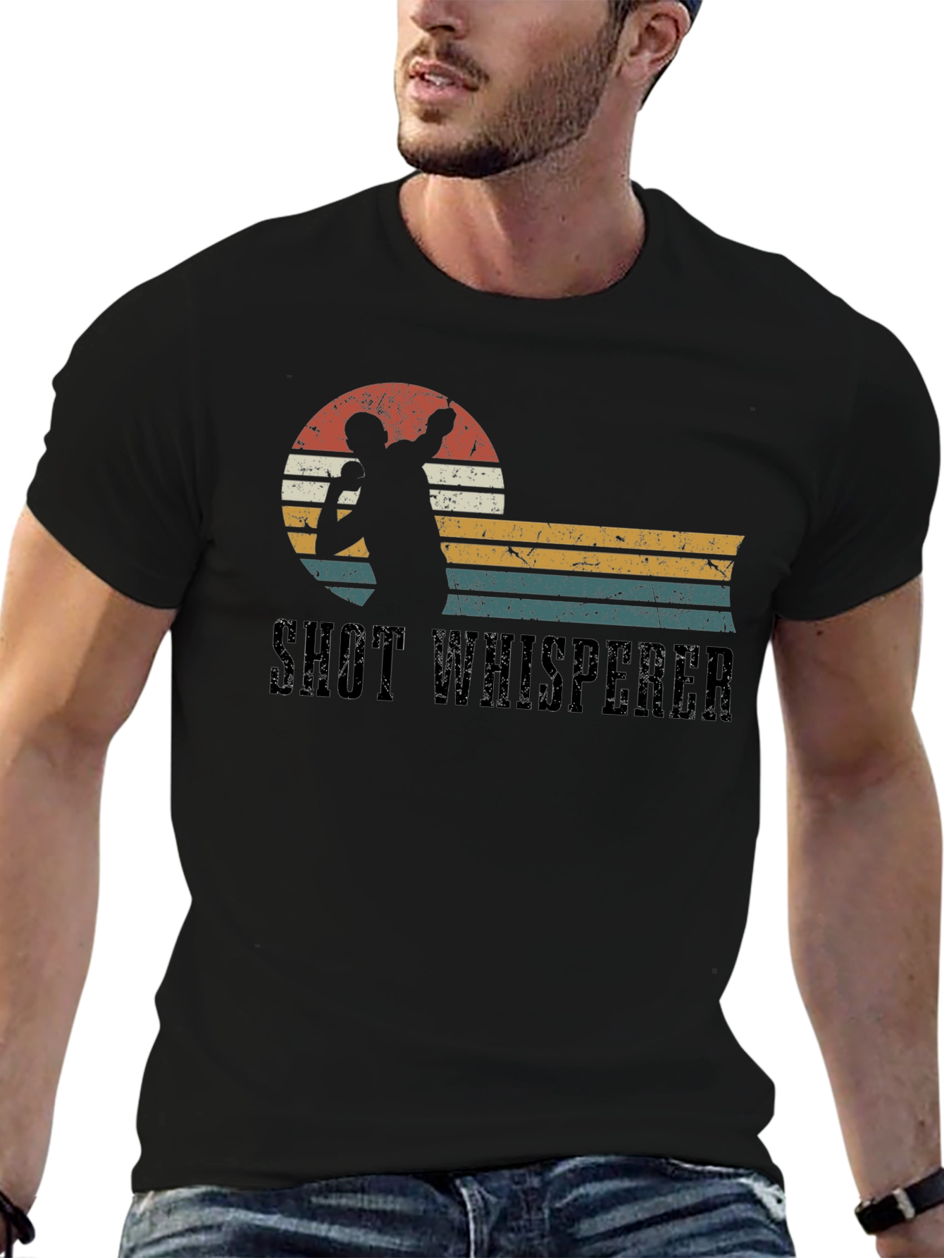 Shot Whisperer Throwing Sports T-Shirt