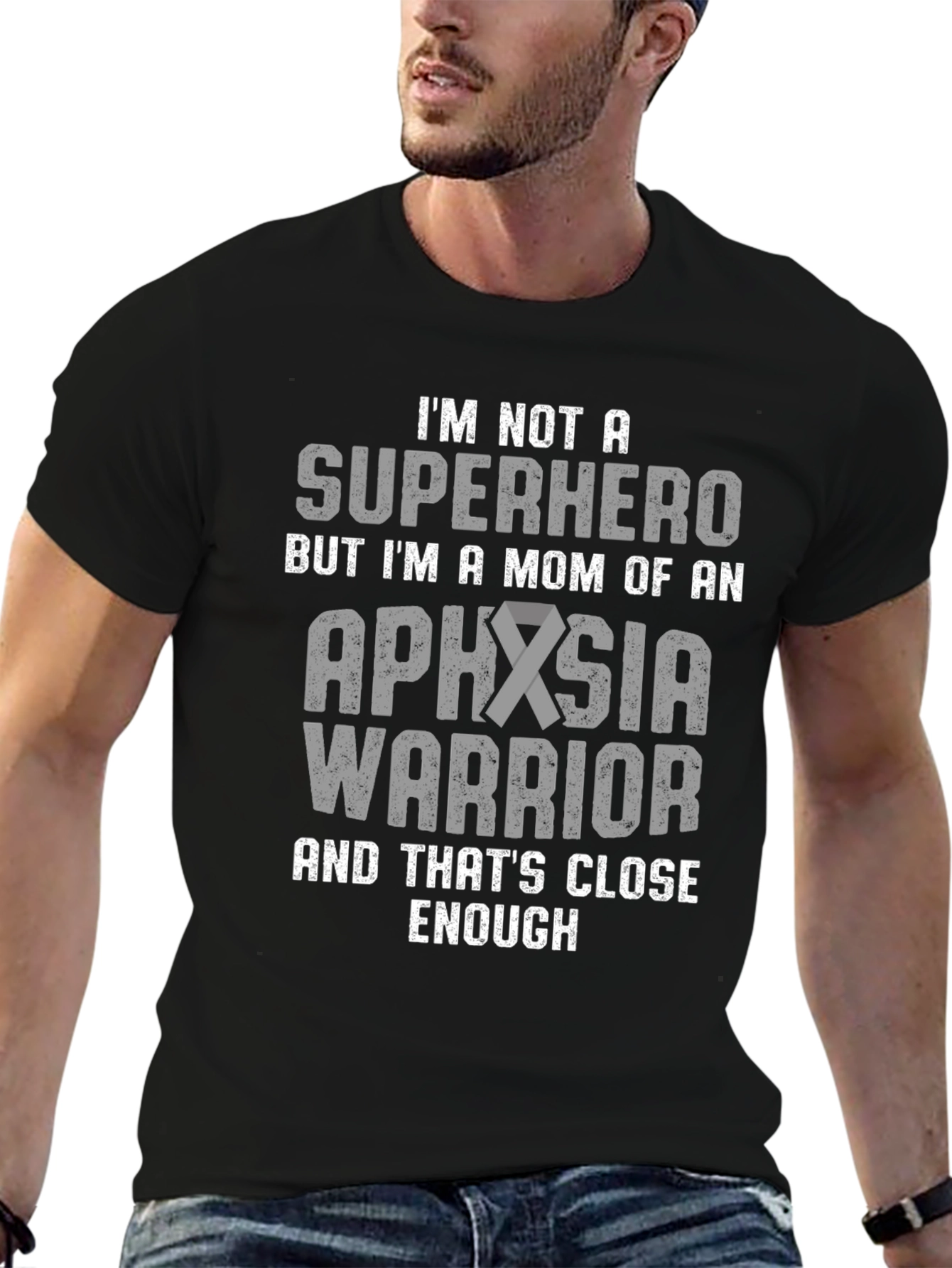 Aphasia Warrior Mom Graphic Tee