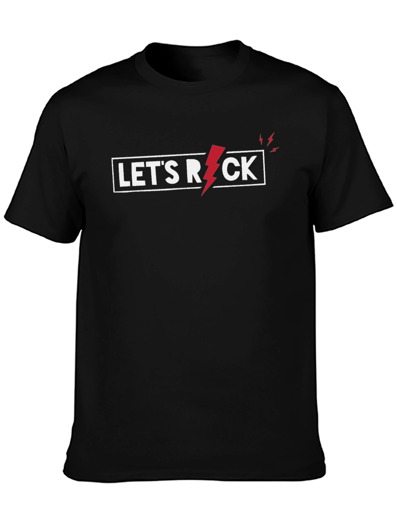 Lets Rock T-Shirt - Black