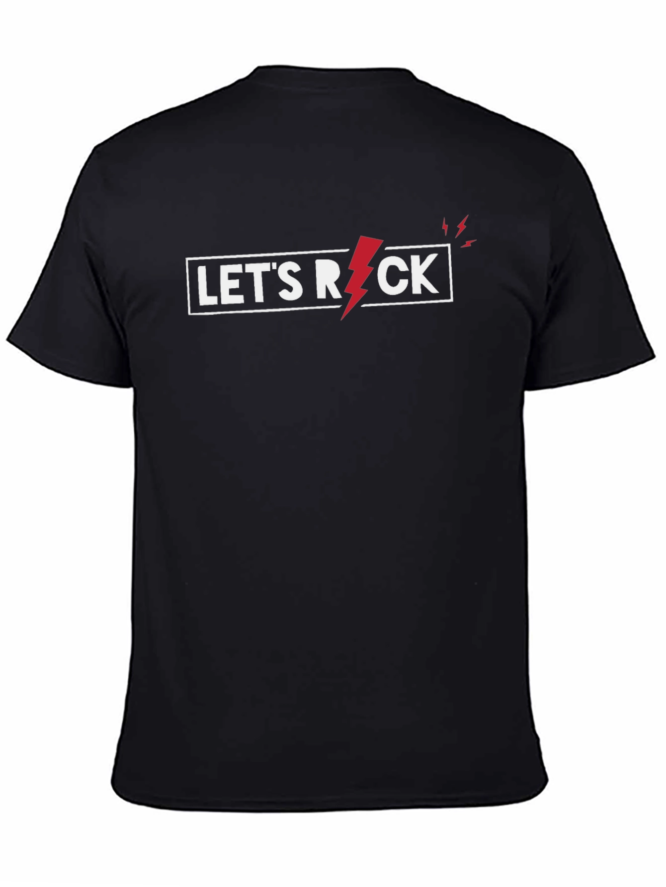 Lets Rock T-Shirt - Black