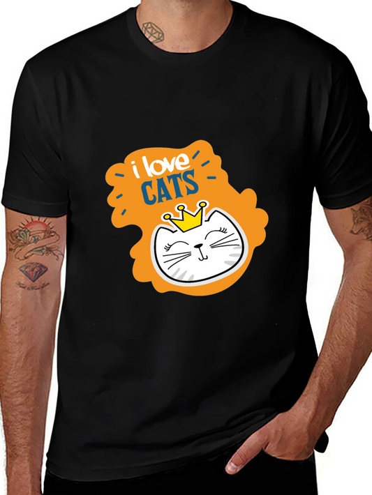 I Love Cats Graphic Tee