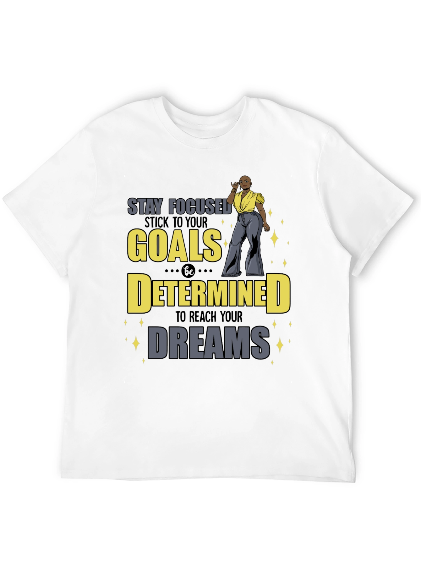 Stay Focused Motivational T-Shirt