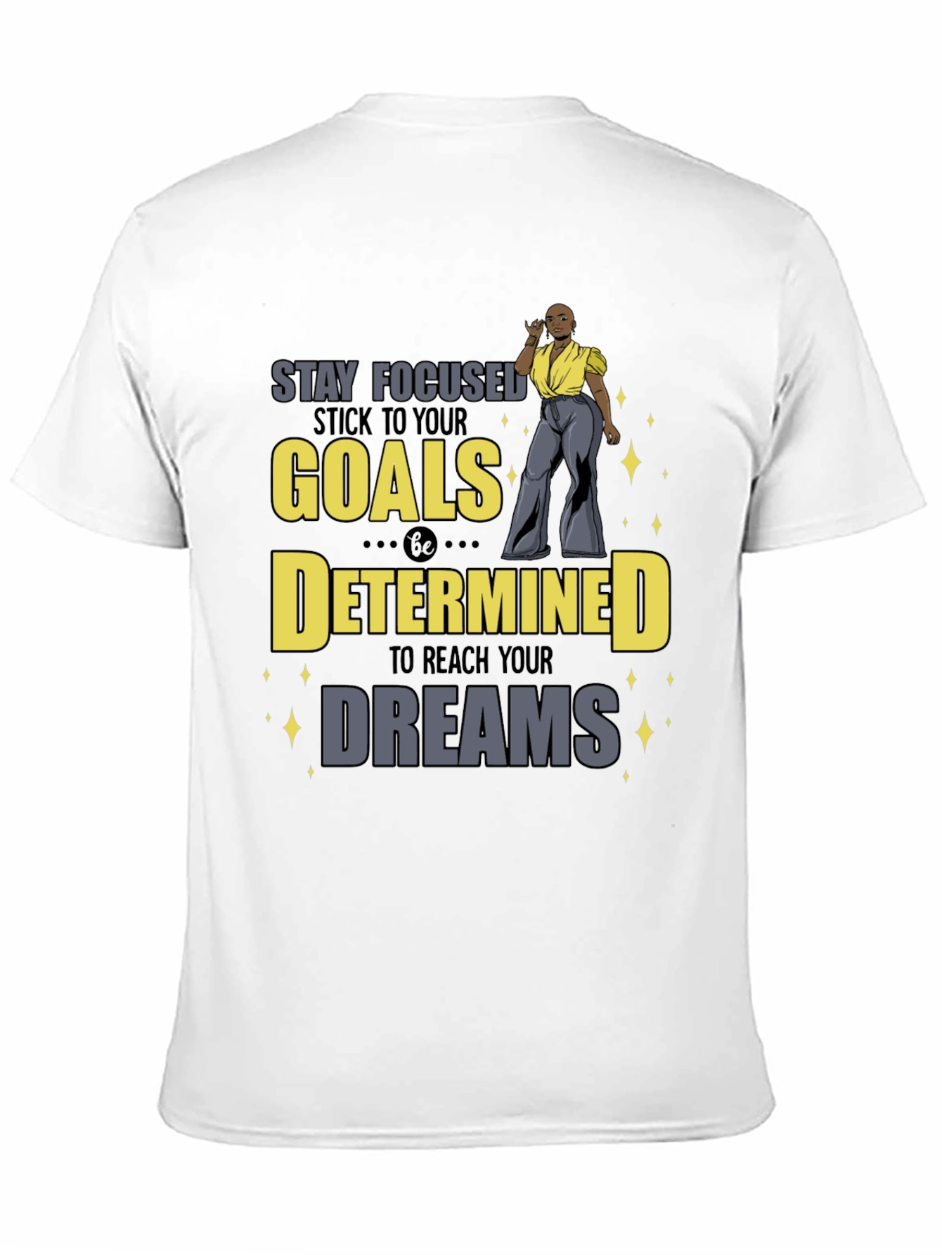 Stay Focused Motivational T-Shirt