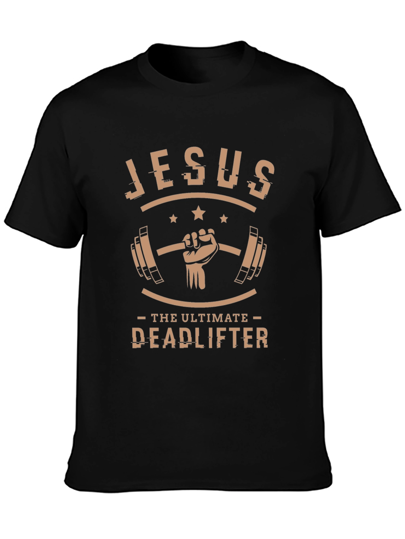 Jesus The Ultimate Deadlifter Graphic T-Shirt
