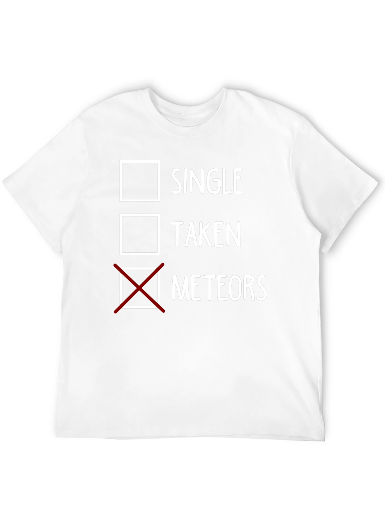 Single Taken Meteors Black Graphic T-Shirt