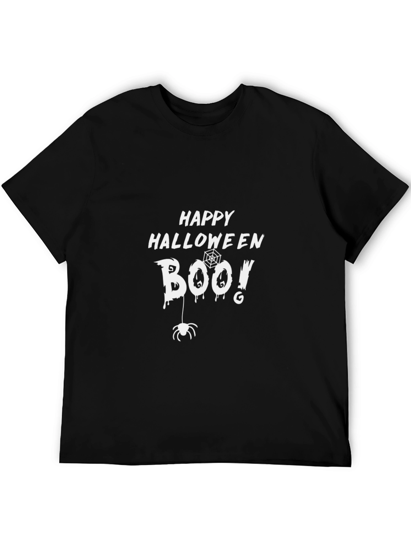 Happy Halloween Boo! Black T-Shirt