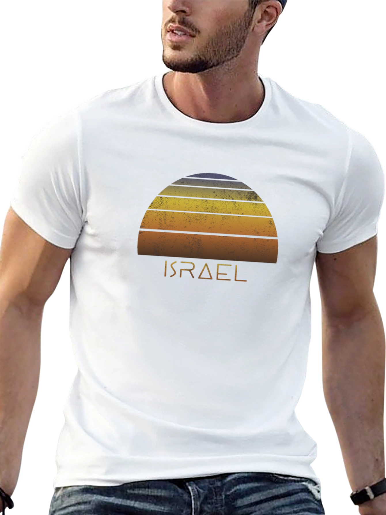 Retro Israel Sunset T-Shirt