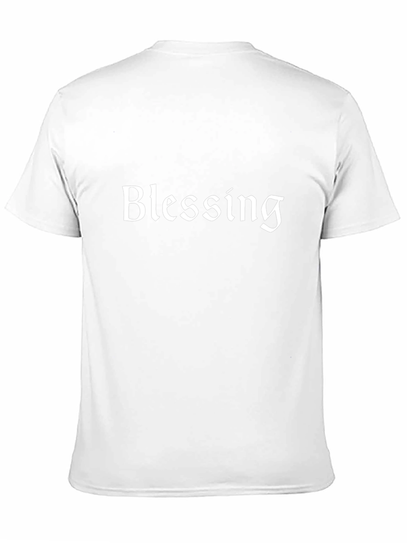 Blessing Black Cotton T-Shirt