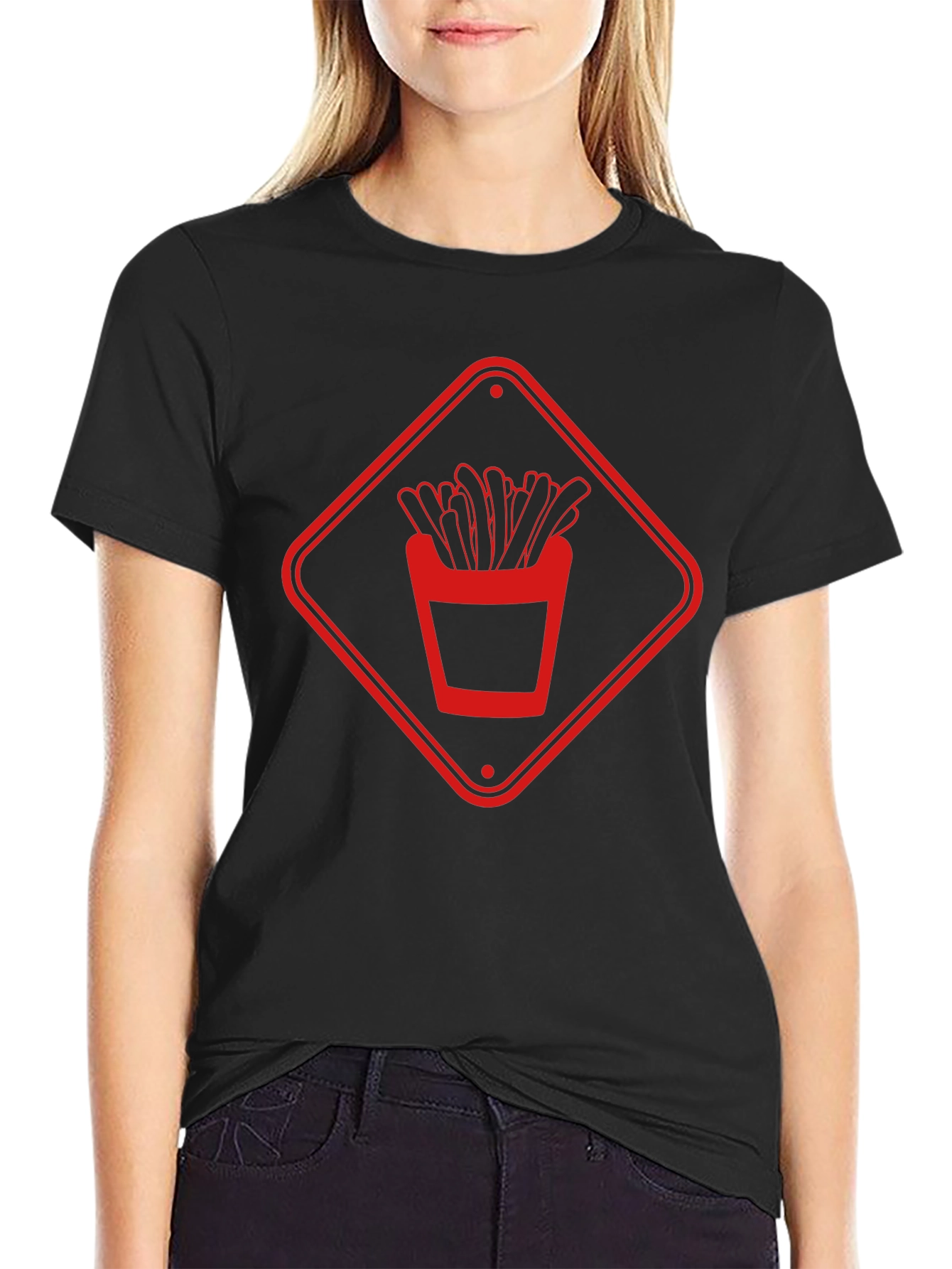 Fries Ahead T-Shirt: Fast Food Fan Apparel