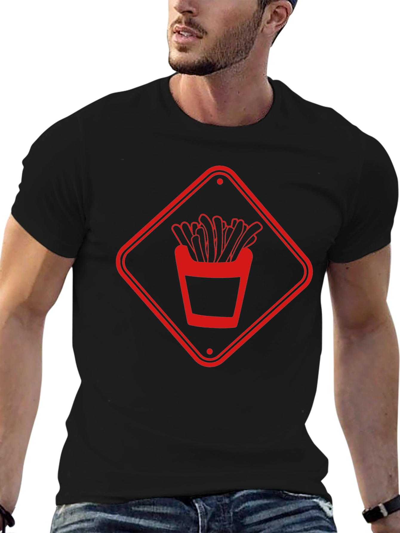Fries Ahead T-Shirt: Fast Food Fan Apparel