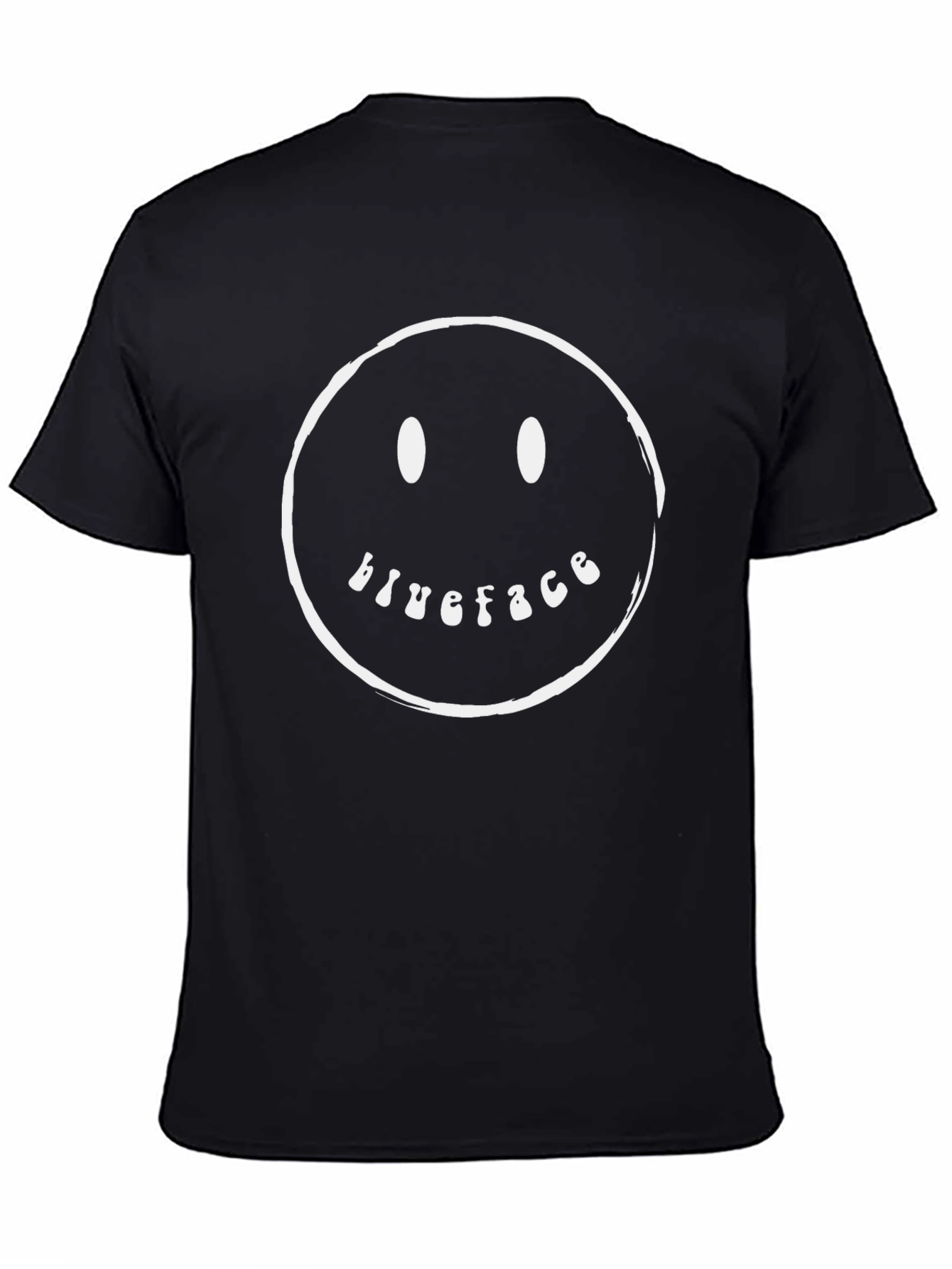 Blueface Smiley Face Black T-Shirt
