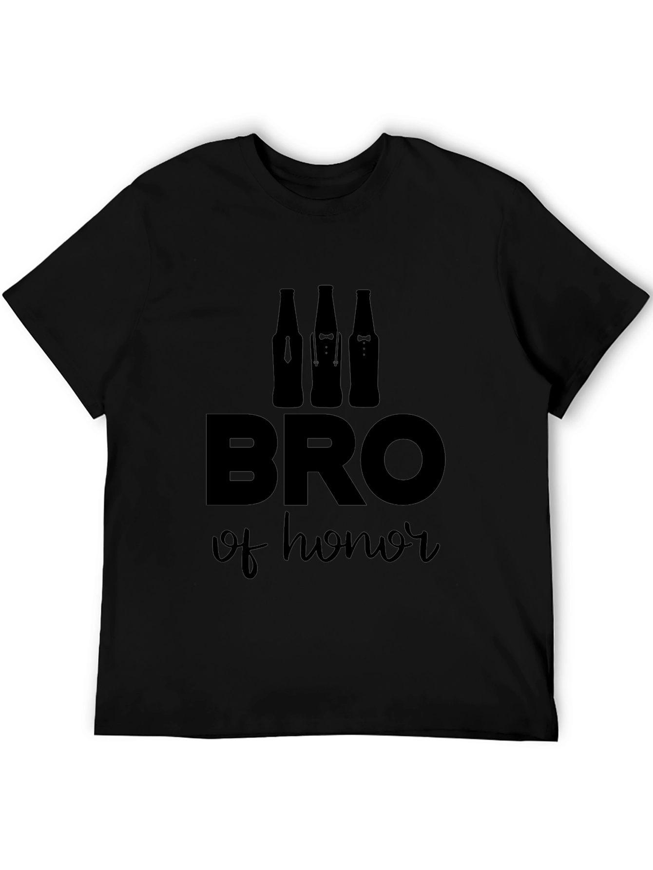 Bro of Honor Black Graphic Tee