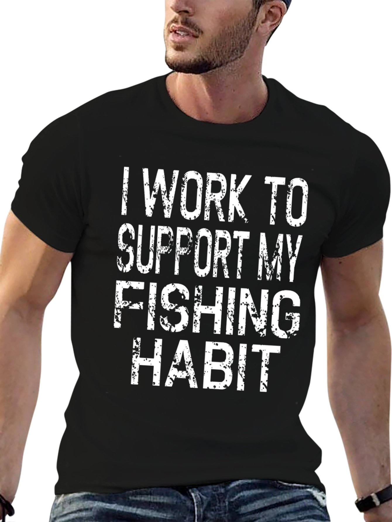 Fishing Habit Graphic Tee