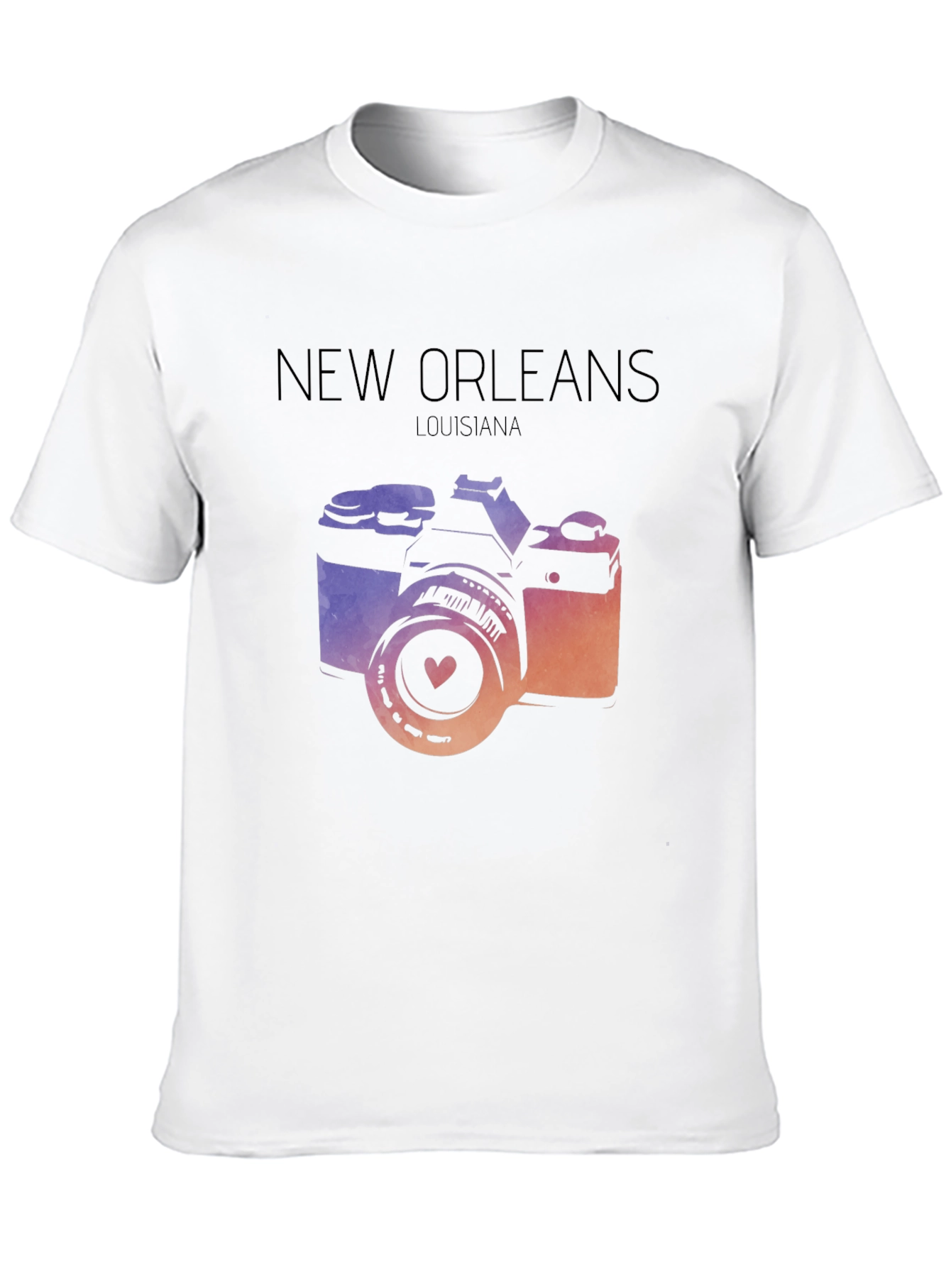 New Orleans Camera Graphic Tee