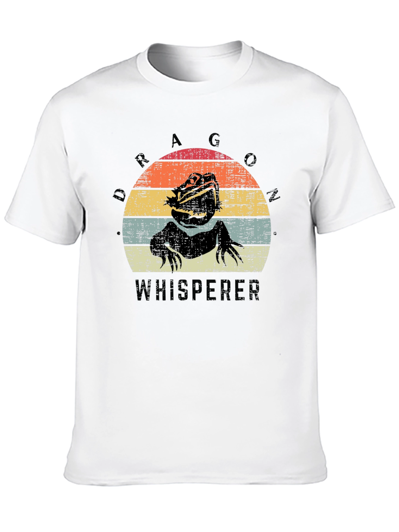 Dragon Whisperer Tee - Bearded Dragon Retro T-Shirt