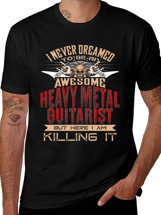 Heavy Metal Guitarist T-Shirt