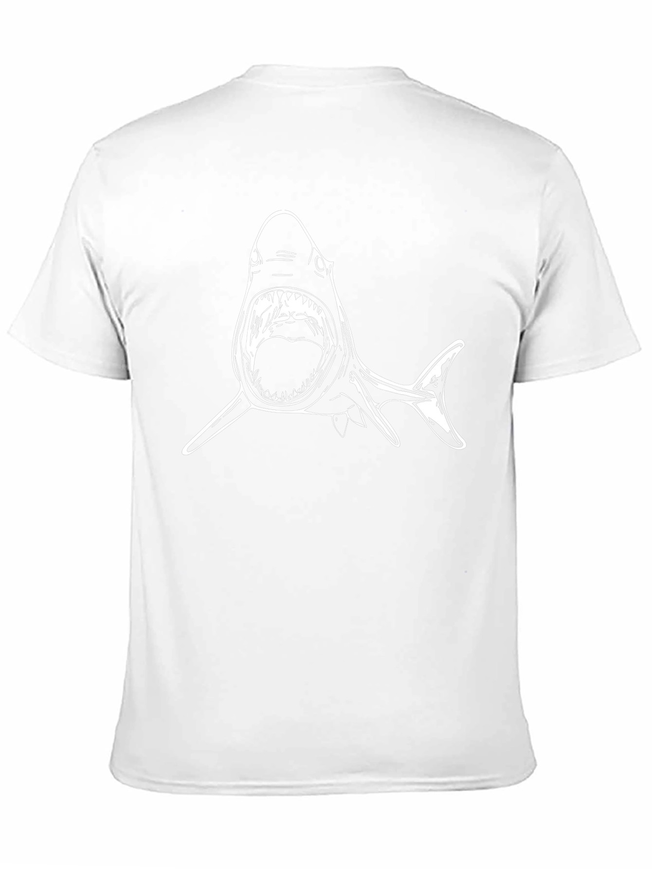 Shark Graphic Tee - Black
