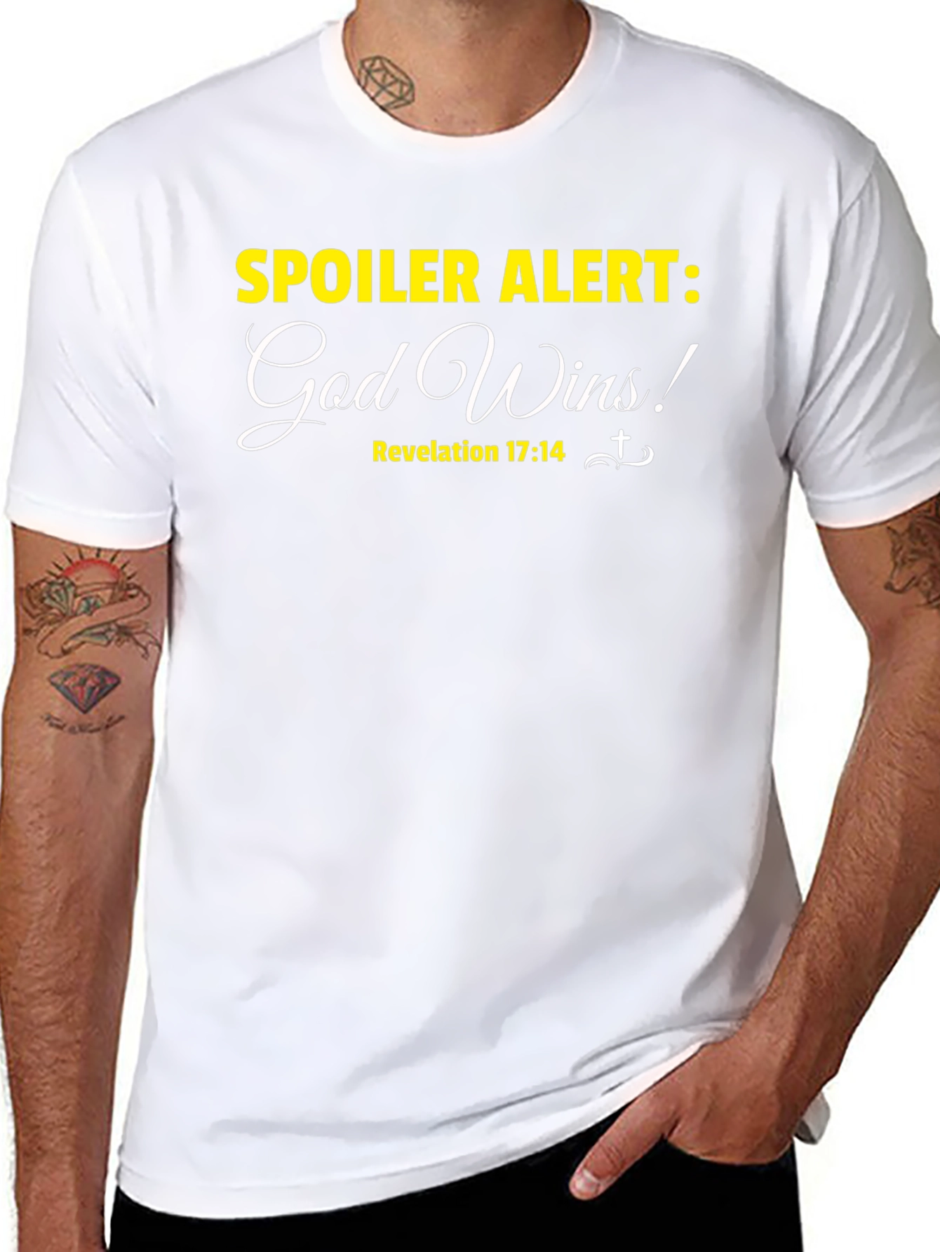 Spoiler Alert: God Wins! Christian T-Shirt