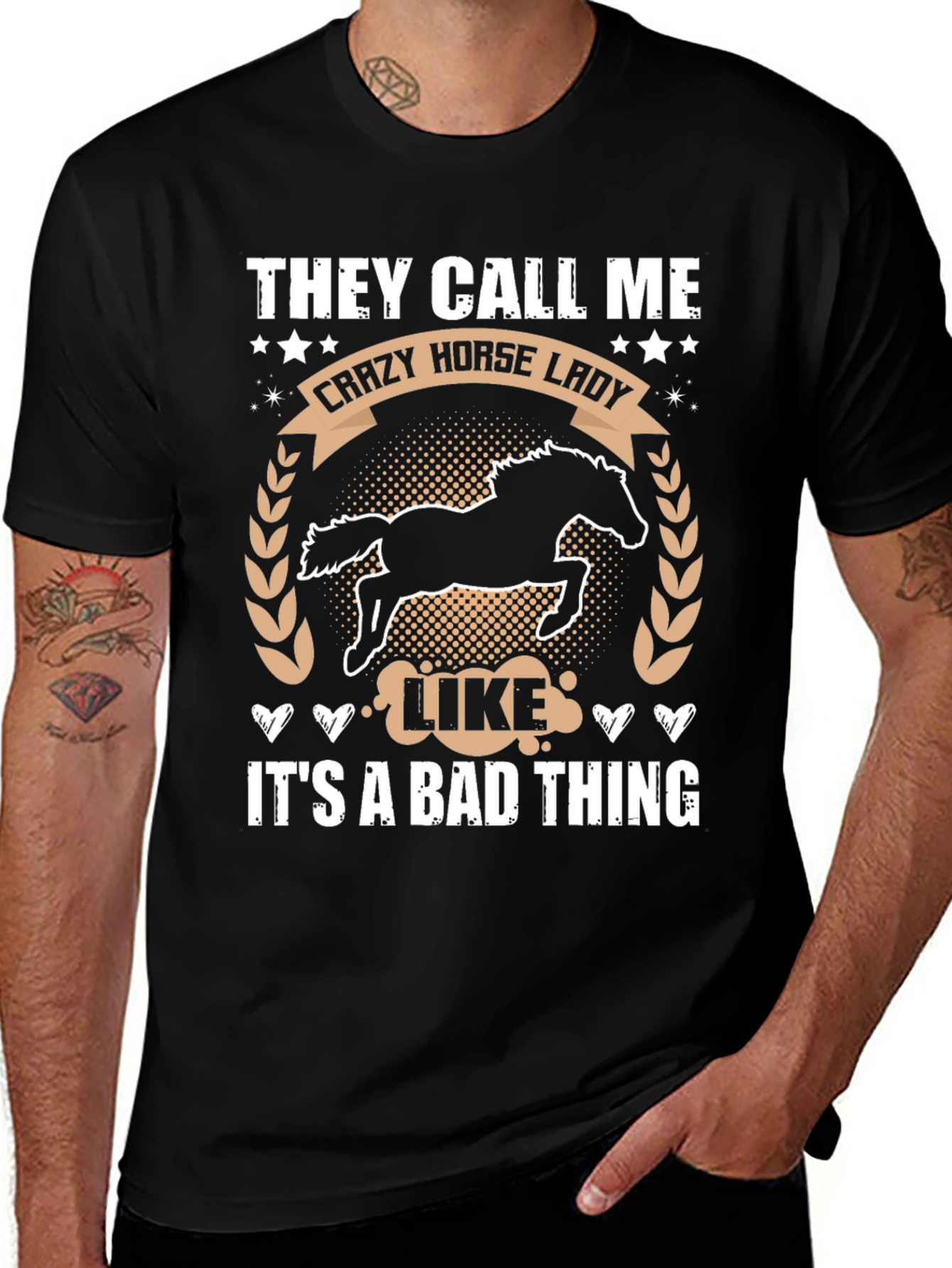 Crazy Horse Lady Graphic Tee