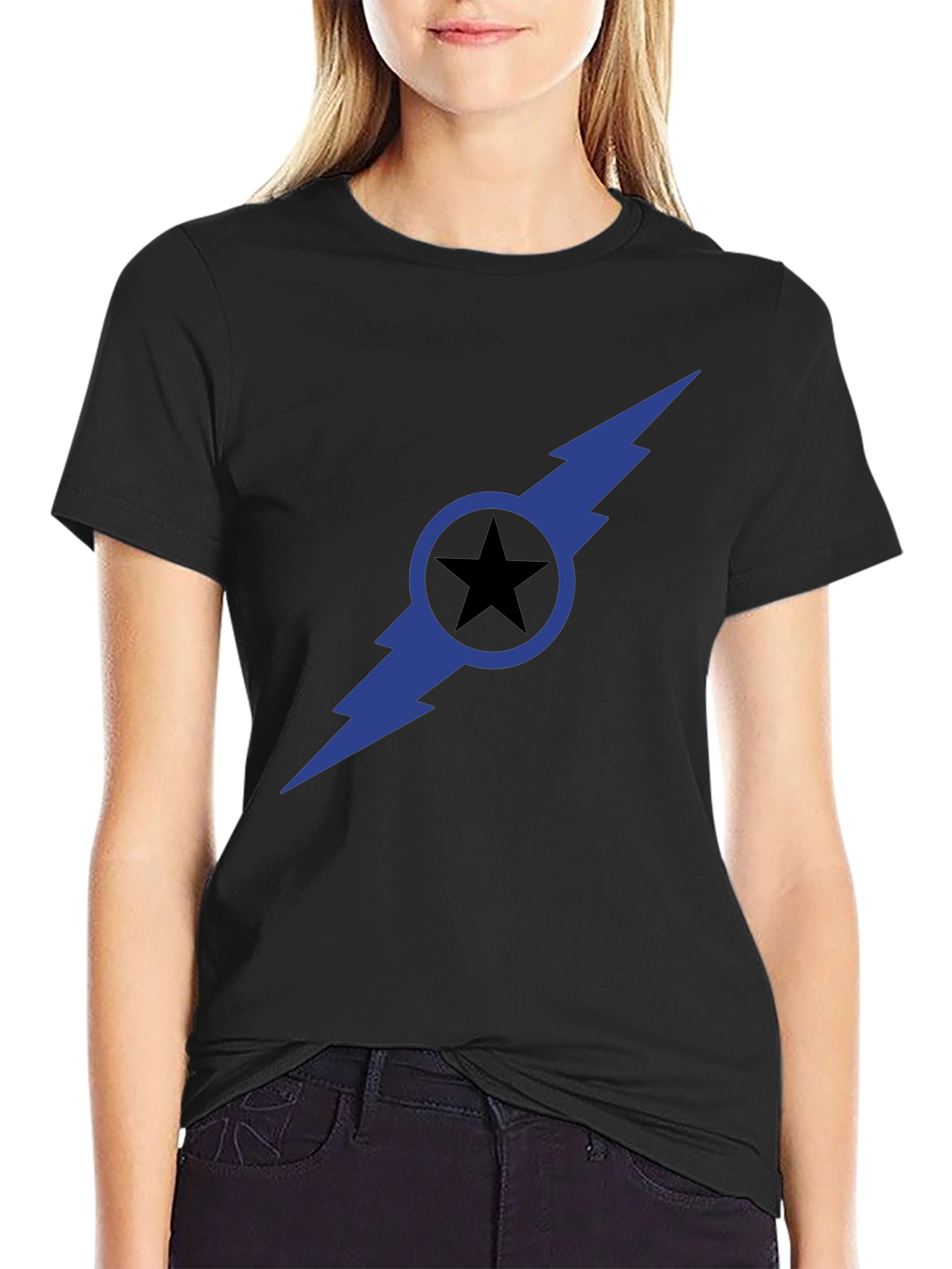 Star Bolt Graphic Tee - Stylish Menswear