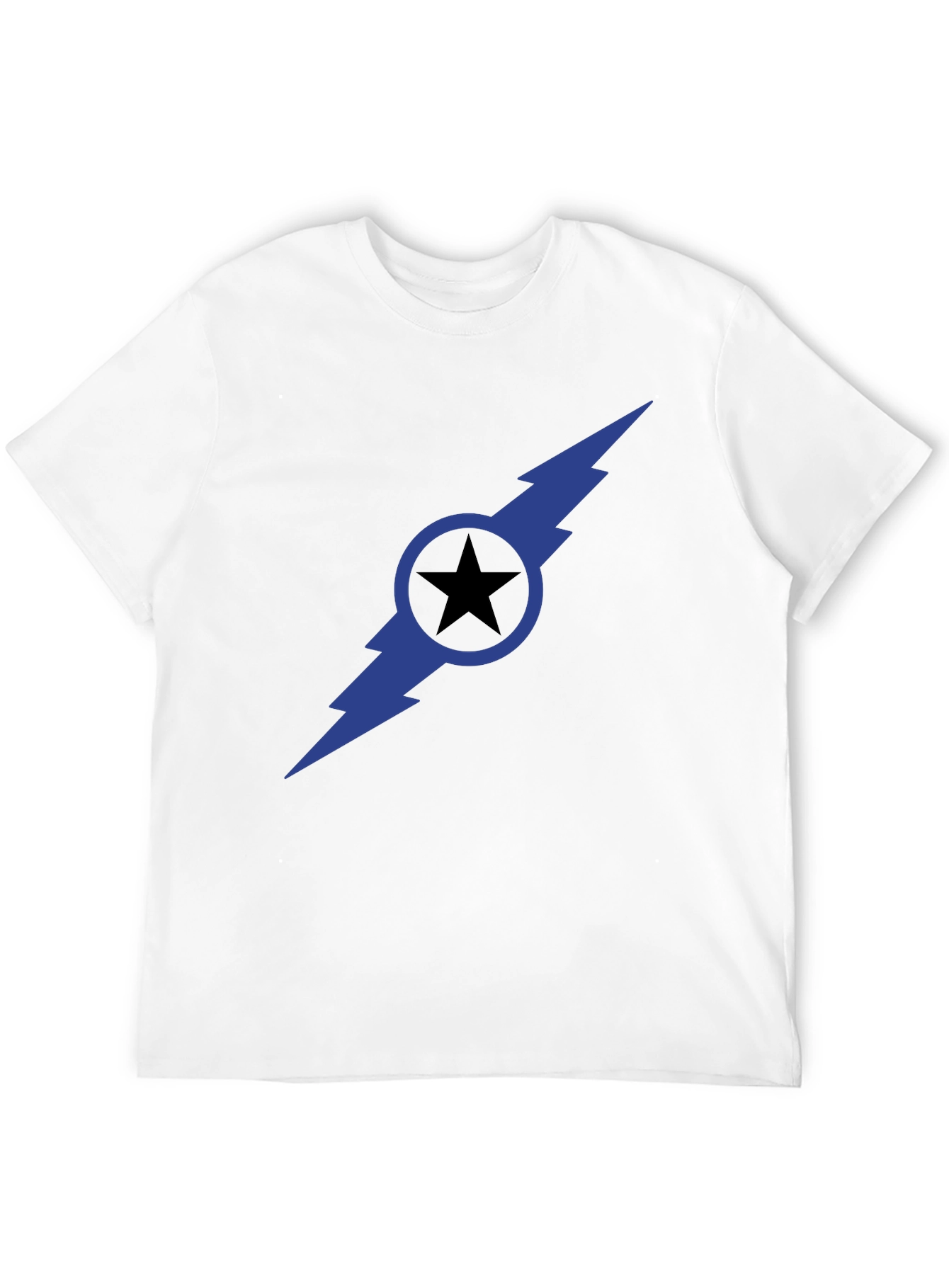 Star Bolt Graphic Tee - Stylish Menswear