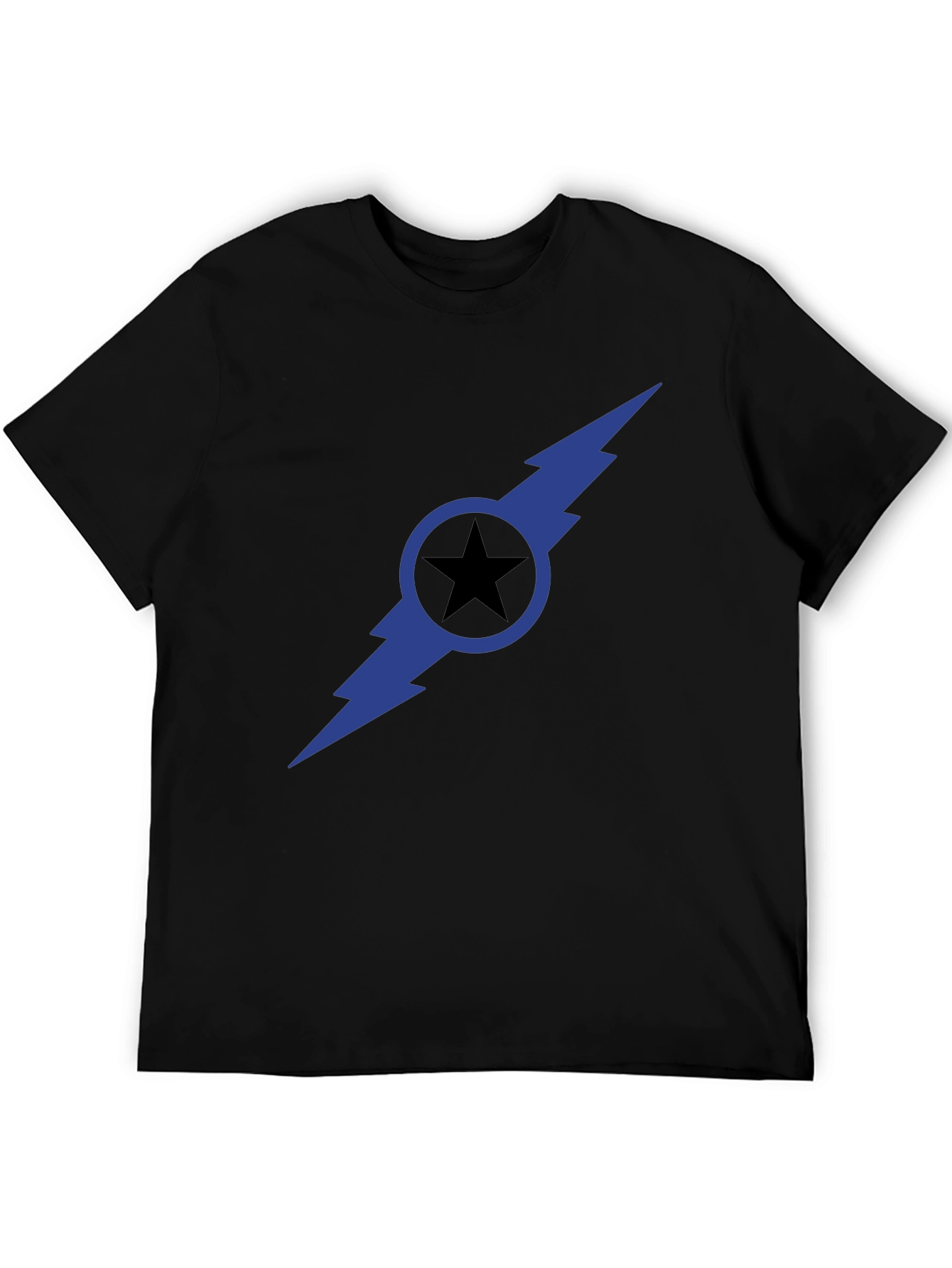 Star Bolt Graphic Tee - Stylish Menswear