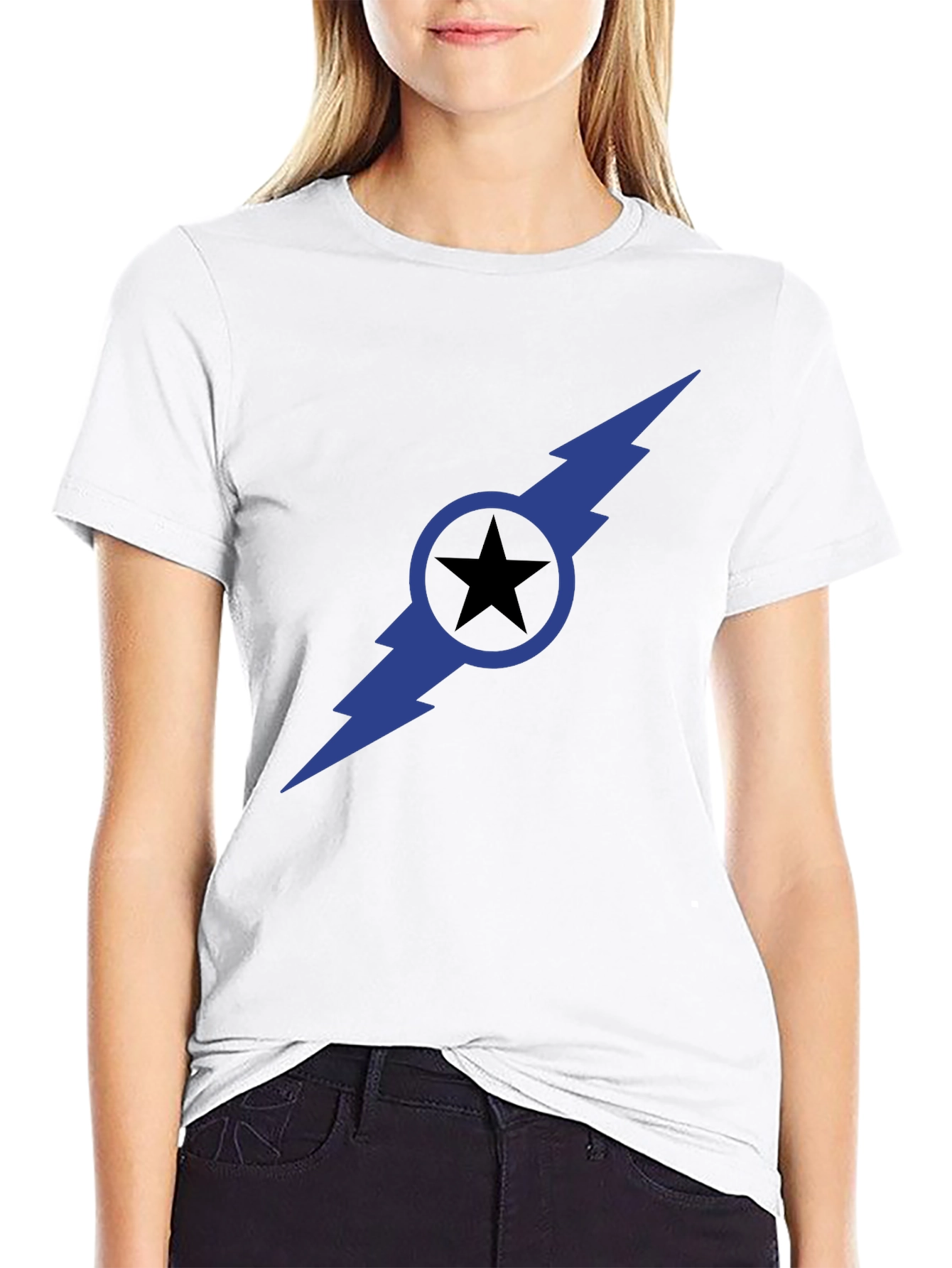 Star Bolt Graphic Tee - Stylish Menswear