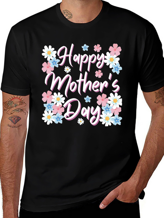 Happy Mothers Day Floral T-Shirt