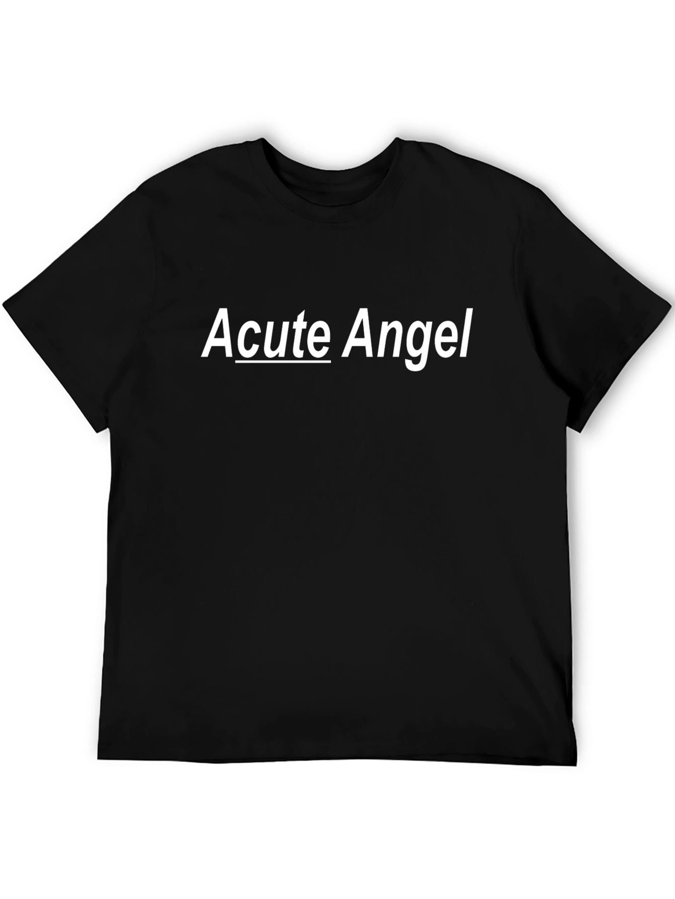 Acute Angel Black Graphic T-Shirt