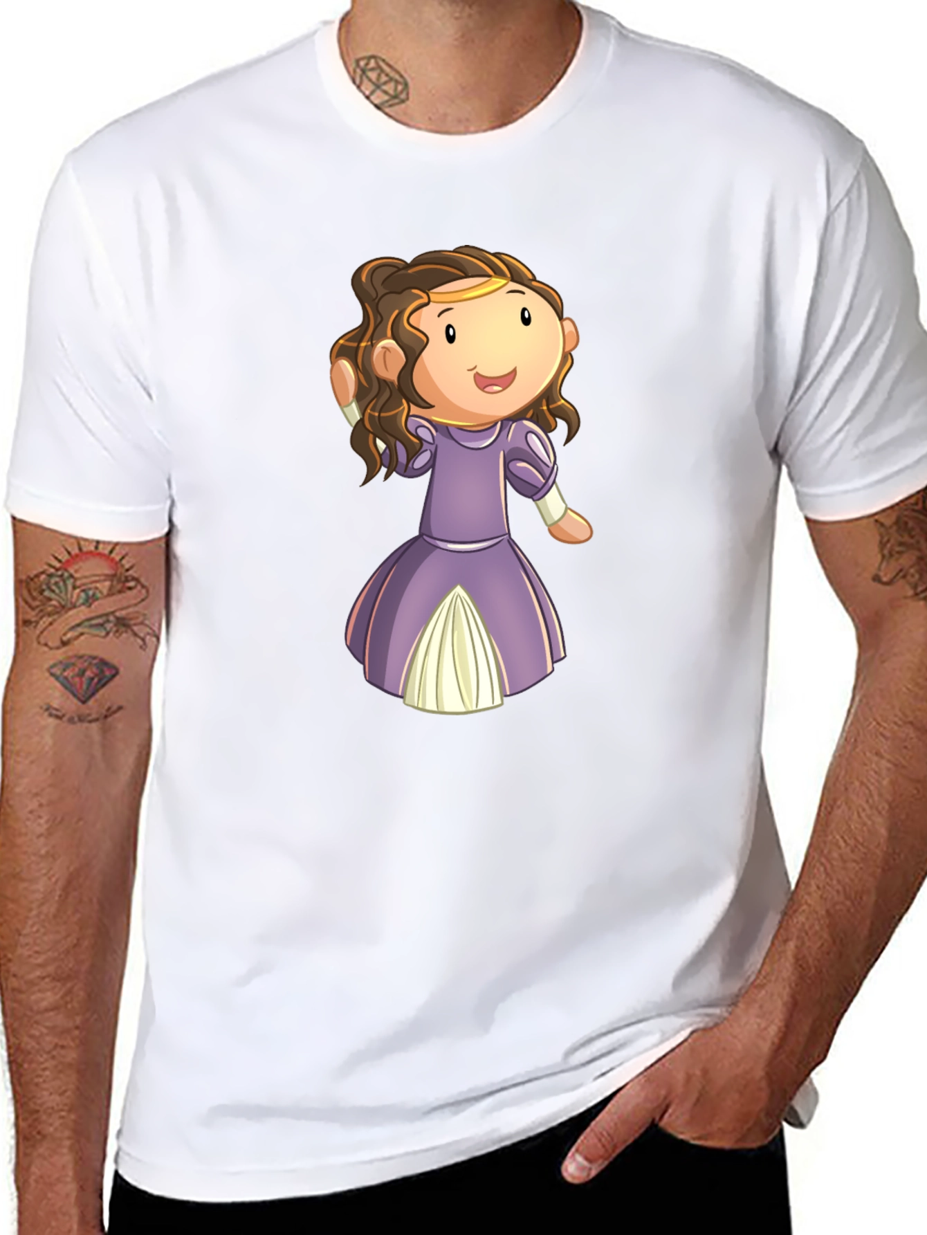 Cartoon Princess T-Shirt