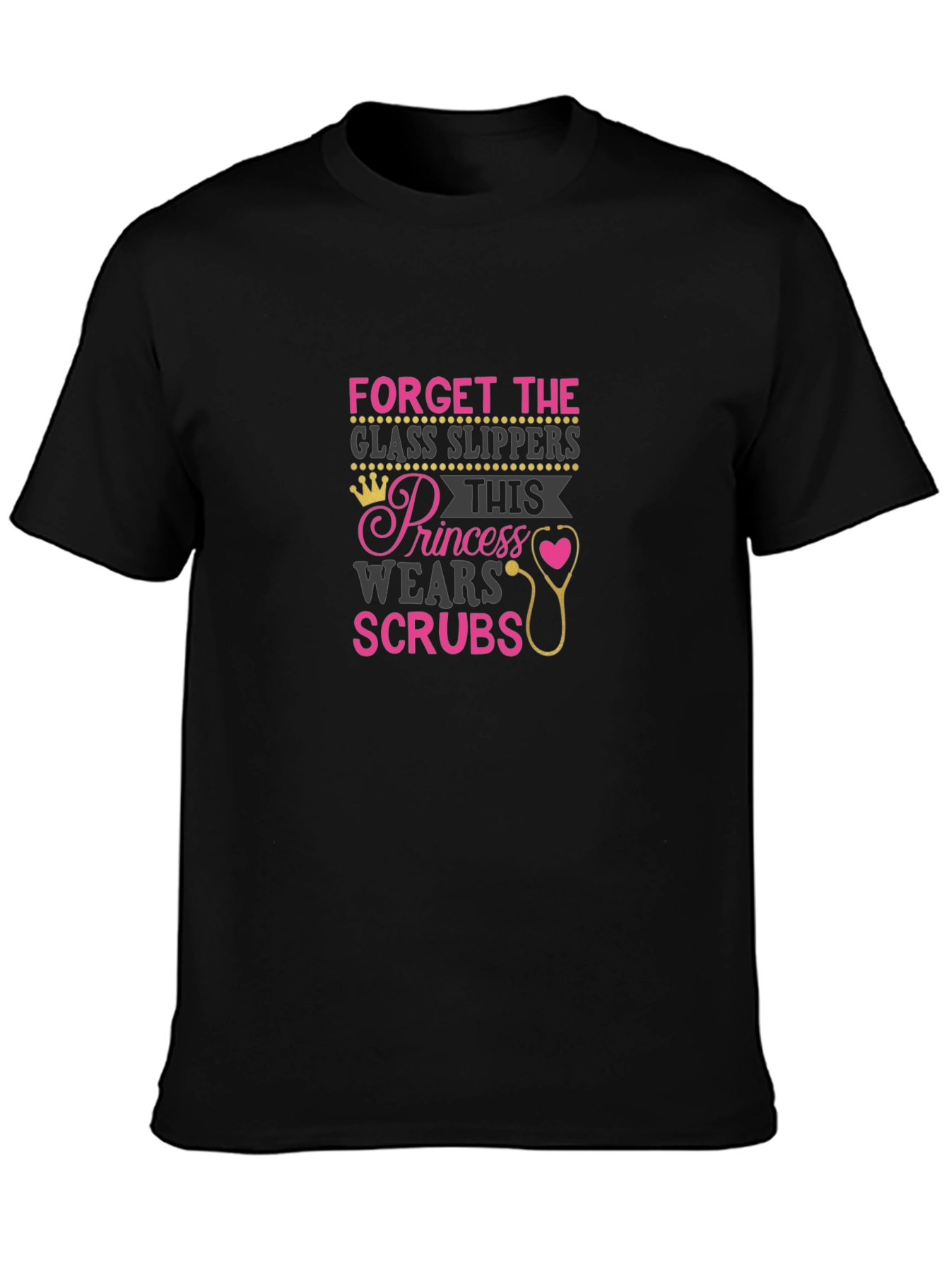 Princess Wears Scrubs - Nurse T-Shirt