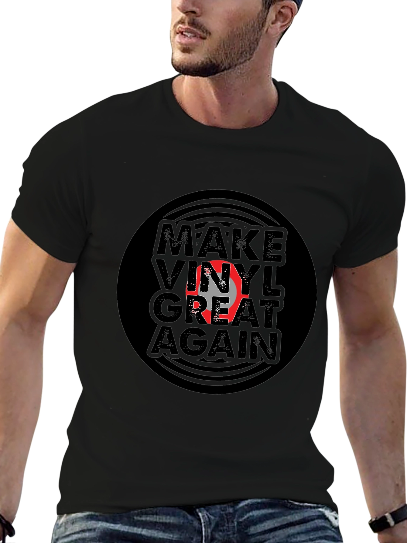 Make Vinyl Great Again T-Shirt