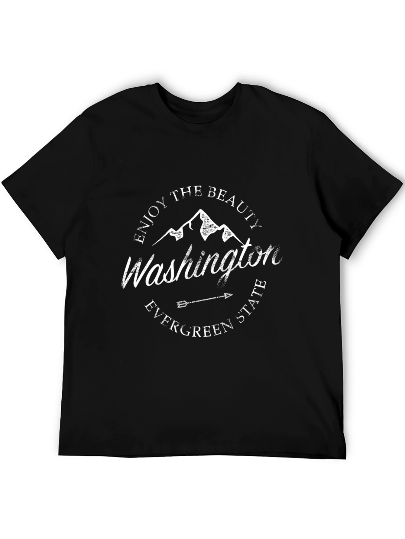 Washington State Graphic Tee - Evergreen Beauty