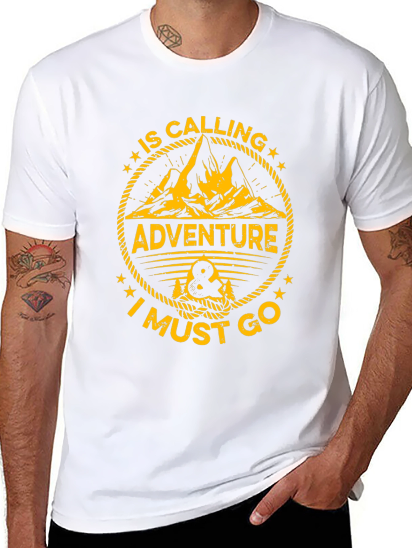 Adventure Calling T-Shirt - Black