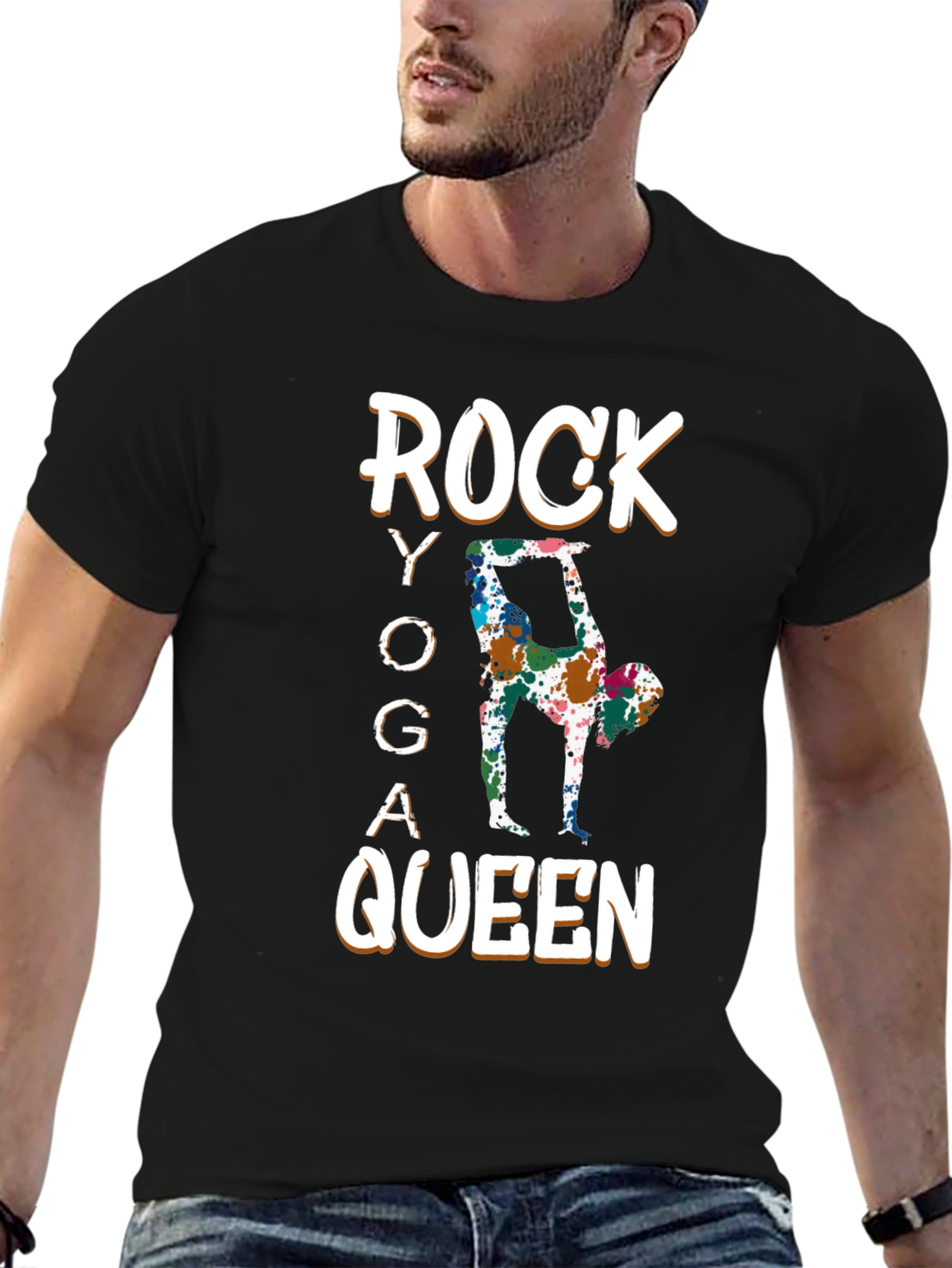 Rock Yoga Queen Graphic T-Shirt