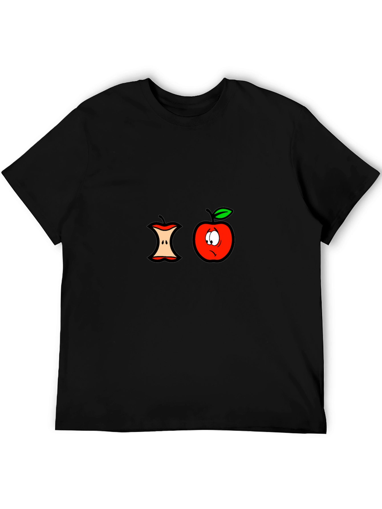 Funny Apple Core Graphic Tee