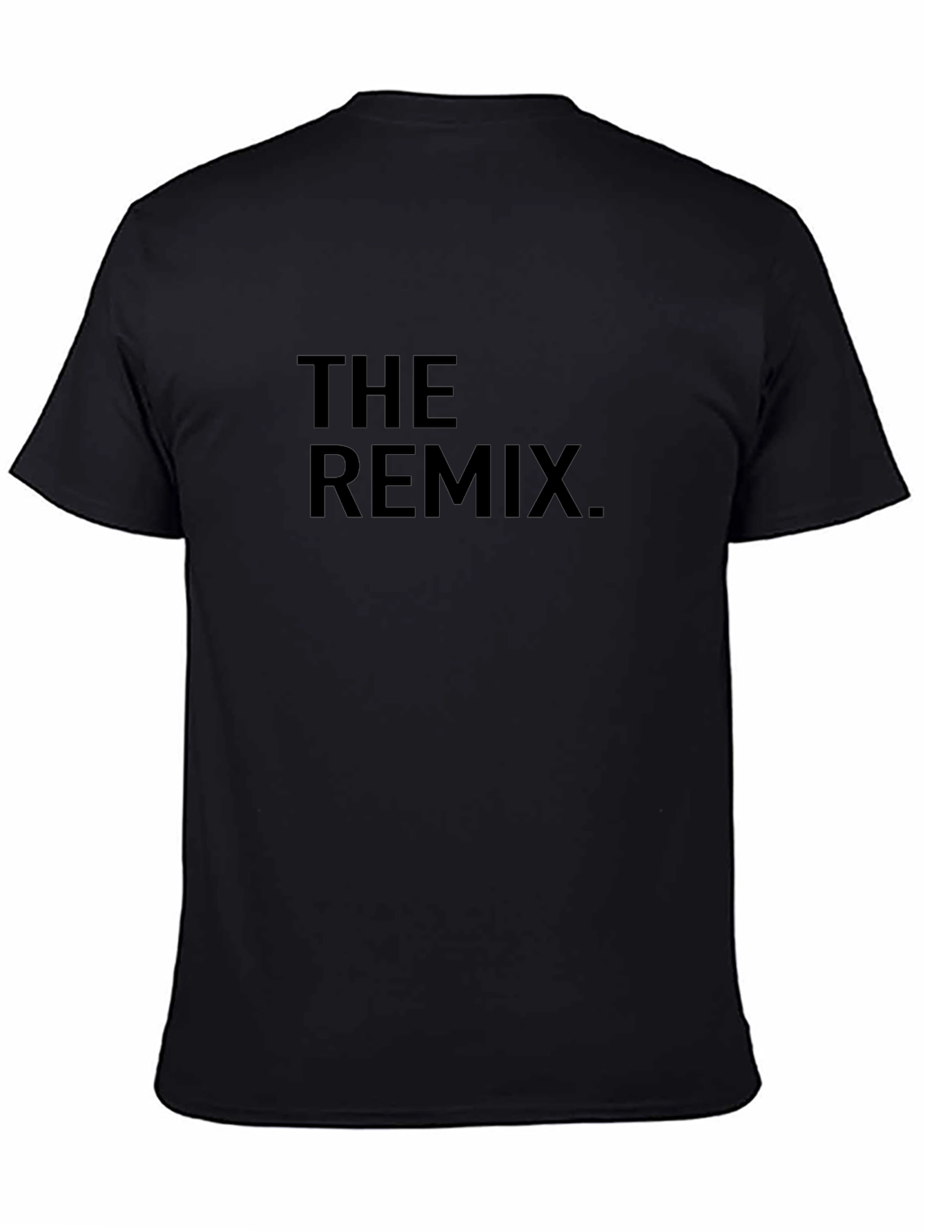 The Remix Black Graphic T-Shirt