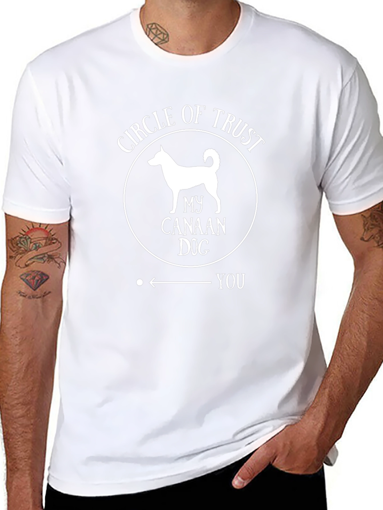 My Canaan Dog Circle of Trust Tee