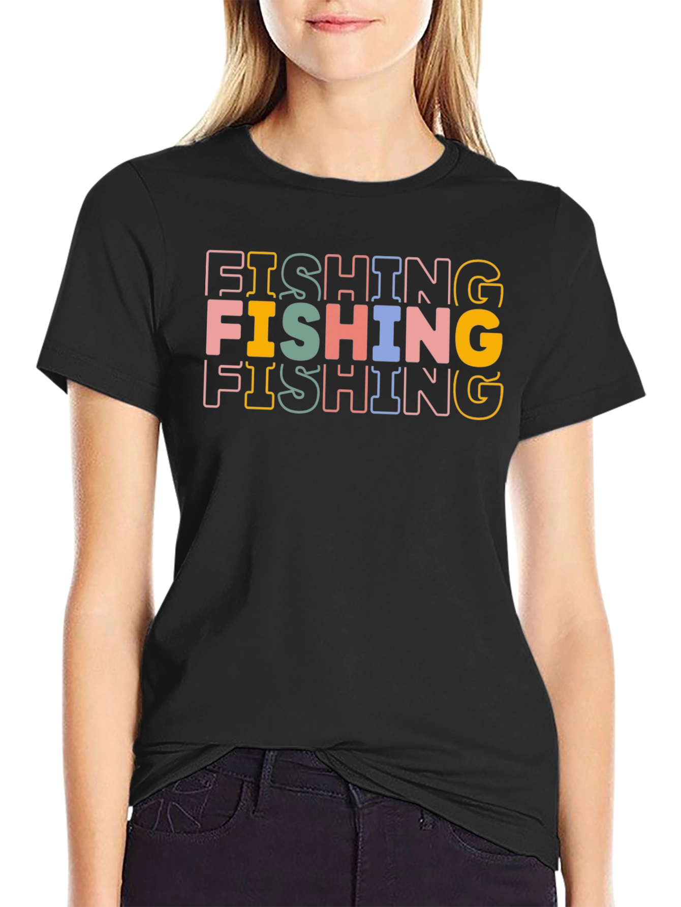 Retro Fishing Graphic Tee