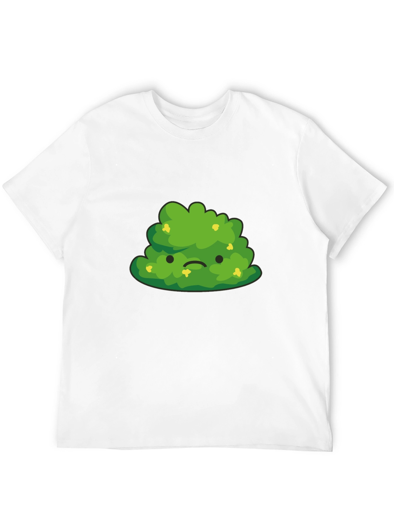 Sad Bush Graphic Tee - Black Casual Shirt
