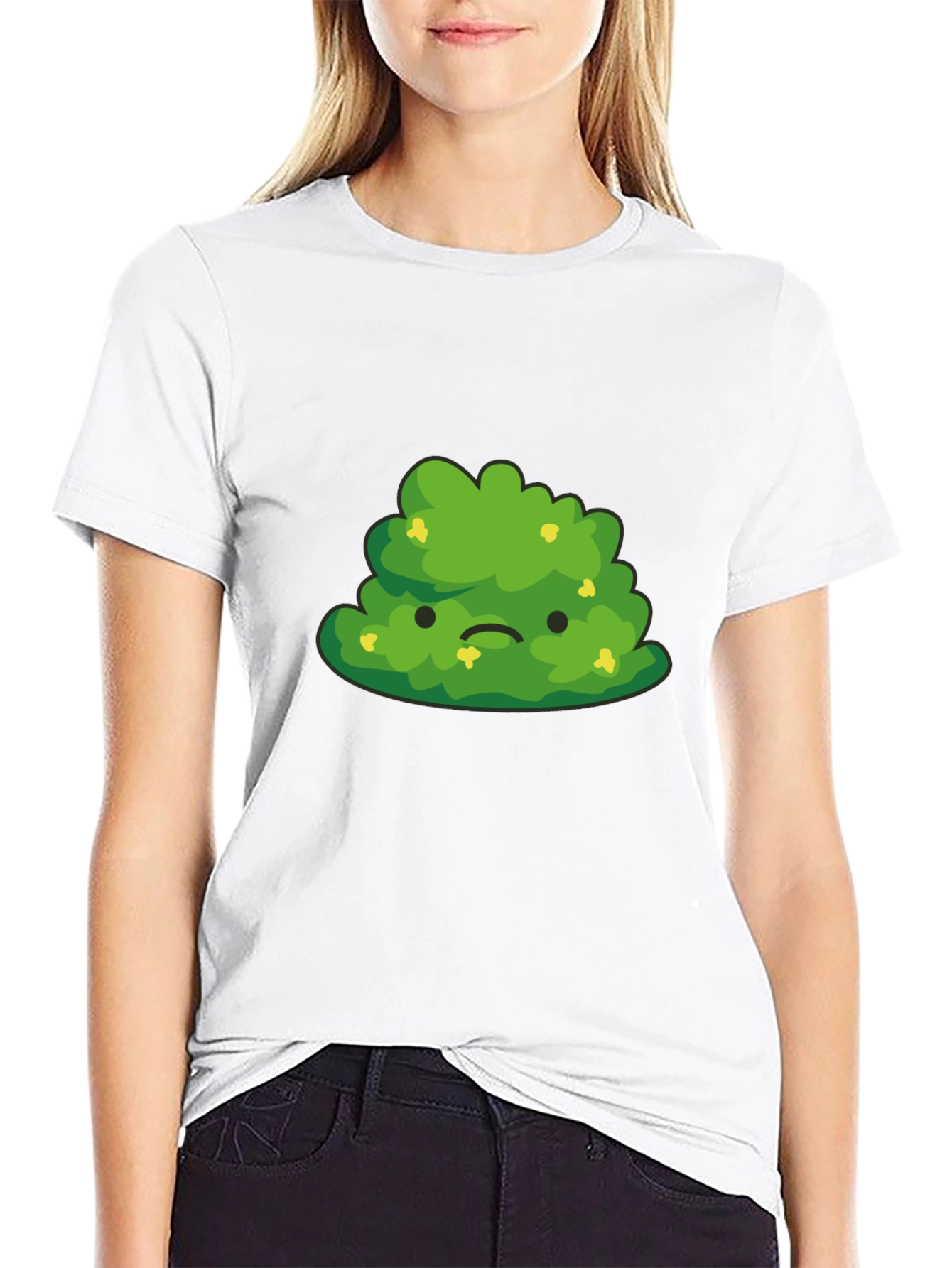Sad Bush Graphic Tee - Black Casual Shirt