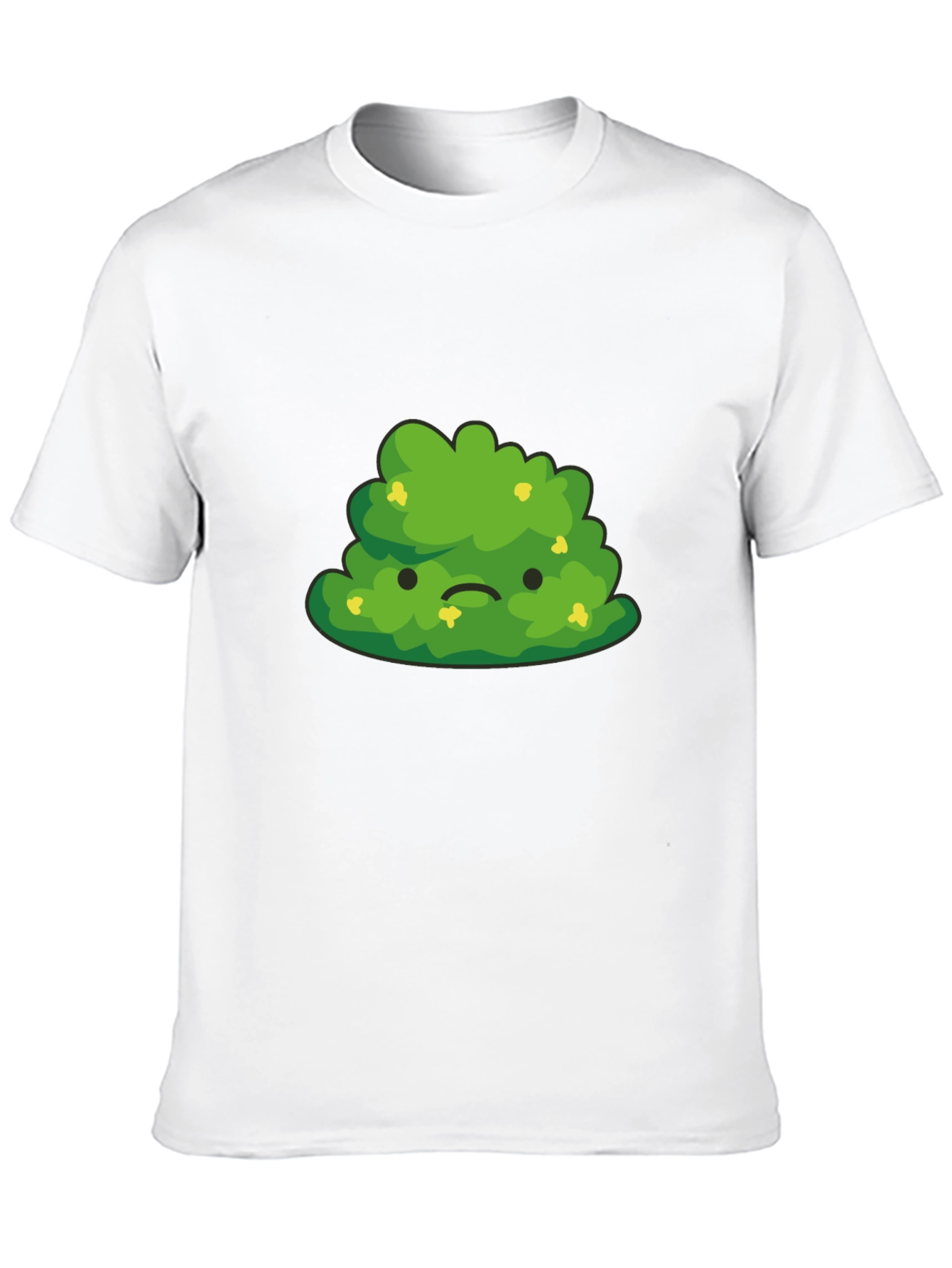 Sad Bush Graphic Tee - Black Casual Shirt